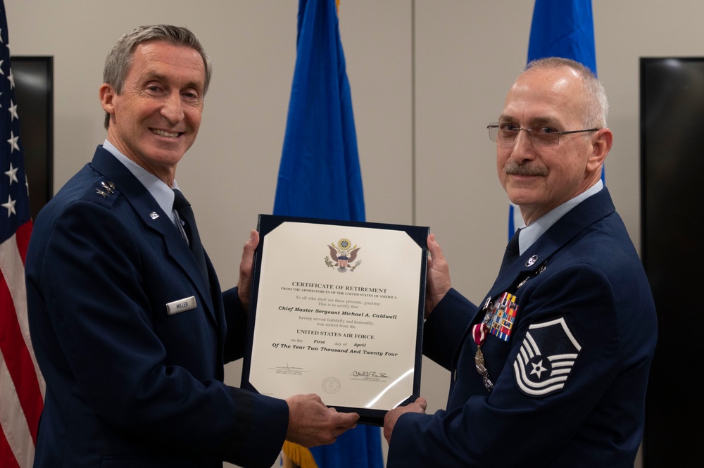 Master Sgt. Ham bids 10th Air Force farewell