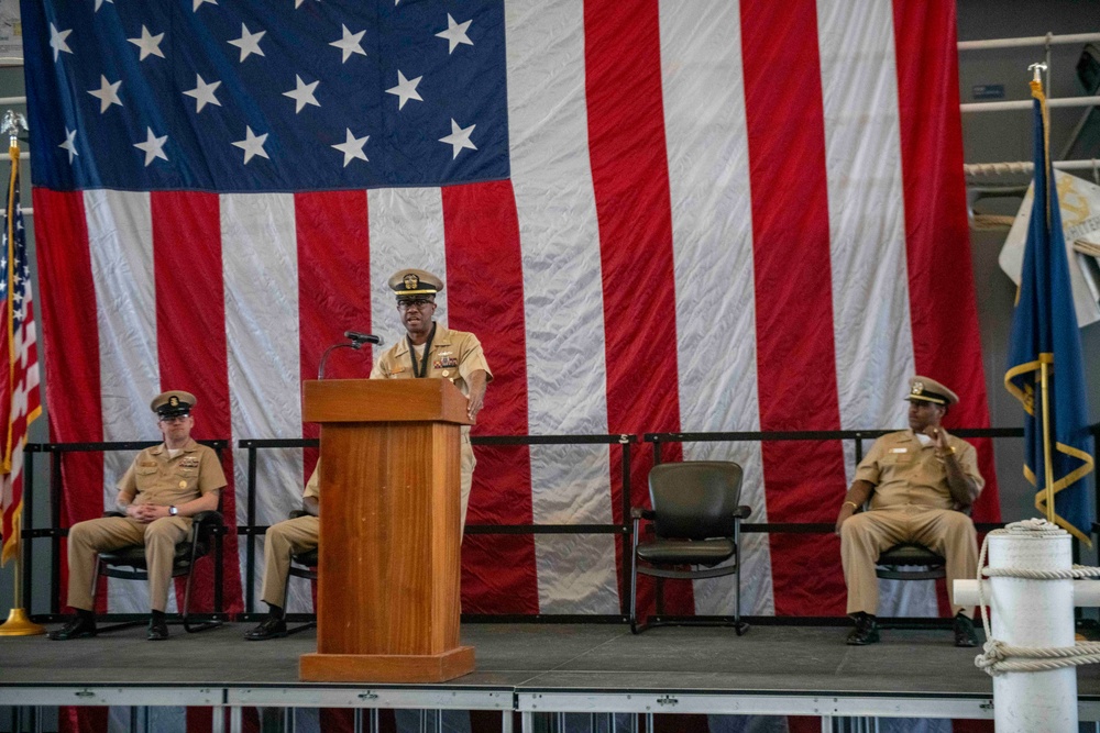 BMCS Collins' Commissioning Ceremony