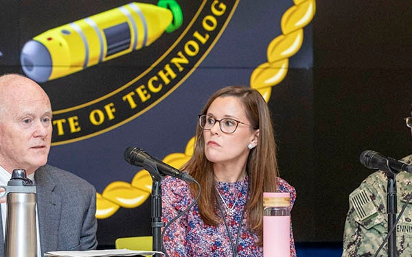 Submarine combat systems course at NUWC Division Newport featured panel discussion, briefings