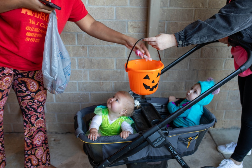 Fort Cavazos residents celebrate Halloween together