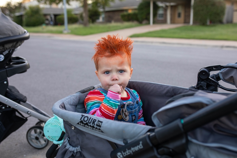 Fort Cavazos residents celebrate Halloween together