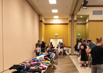 Chaplain’s Office Giveaway Bazaar supports families