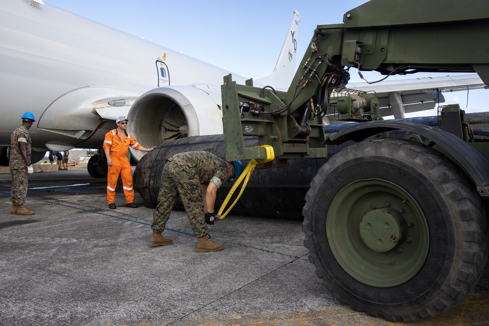 U.S. Navy P-8A Poseidon Extracted from Kaneohe Bay.