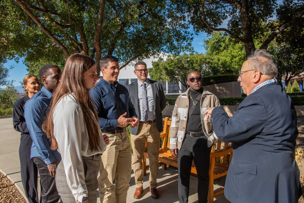 USS Ronald Reagan (CVN 76) Sailors Tour Ronald Reagan Presidential Library &amp; Museum