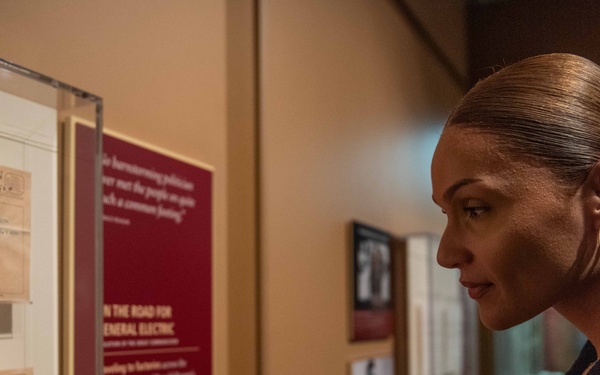 USS Ronald Reagan (CVN 76) Sailors Tour Ronald Reagan Presidential Library &amp; Museum