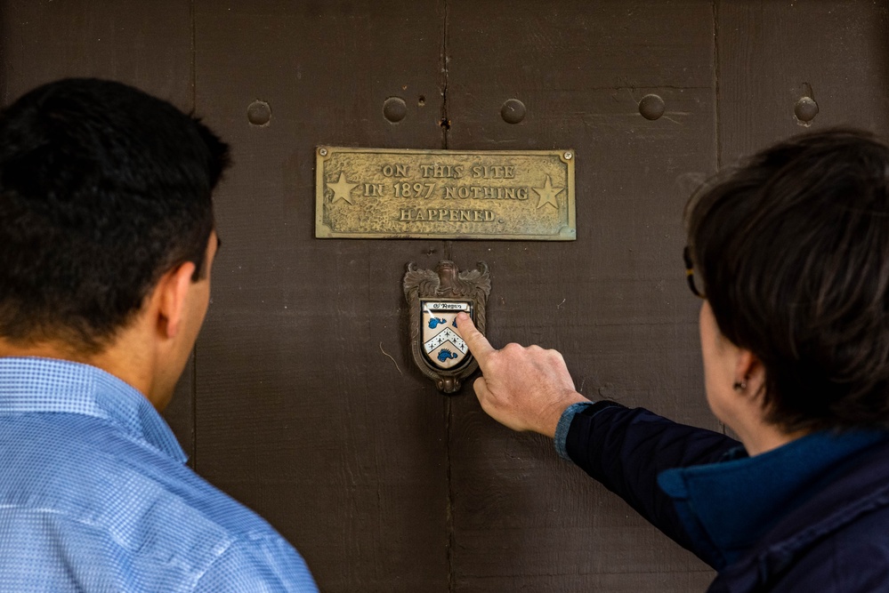 USS Ronald Reagan (CVN 76) Sailors tour the Young America’s Foundation Reagan Ranch Center and Rancho Del Cielo