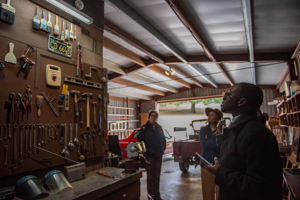 USS Ronald Reagan (CVN 76) Sailors tour the Young America’s Foundation Reagan Ranch Center and Rancho Del Cielo