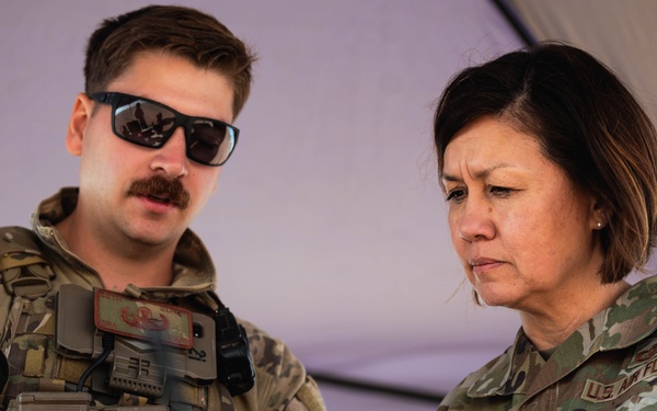 From sunrise past sunset: a day with CMSAF Bass