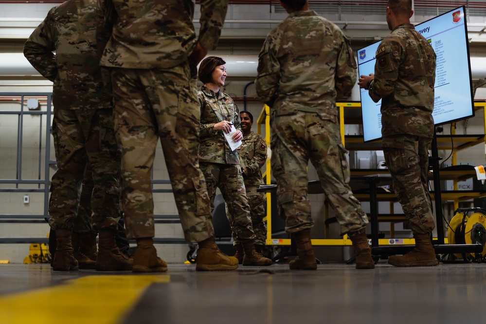 From sunrise past sunset: a day with CMSAF Bass