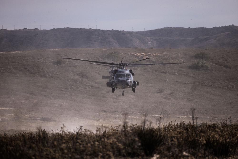 Steel Knight 23.2: U.S. Airmen pilot HH-60G Pave Hawk helicopter