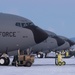 168th Refueling Wing performs Polar Bear Charge on Eielson Air Force Base