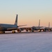 168th Refueling Wing performs Polar Bear Charge on Eielson Air Force Base