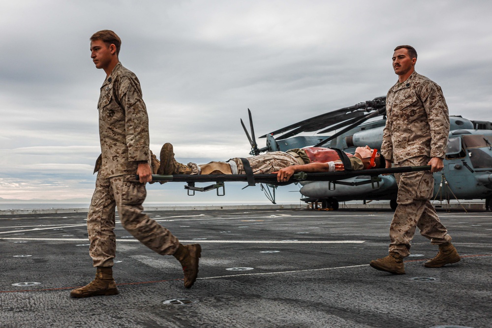 15th MEU, USS Somerset Mass Casualty Exercise