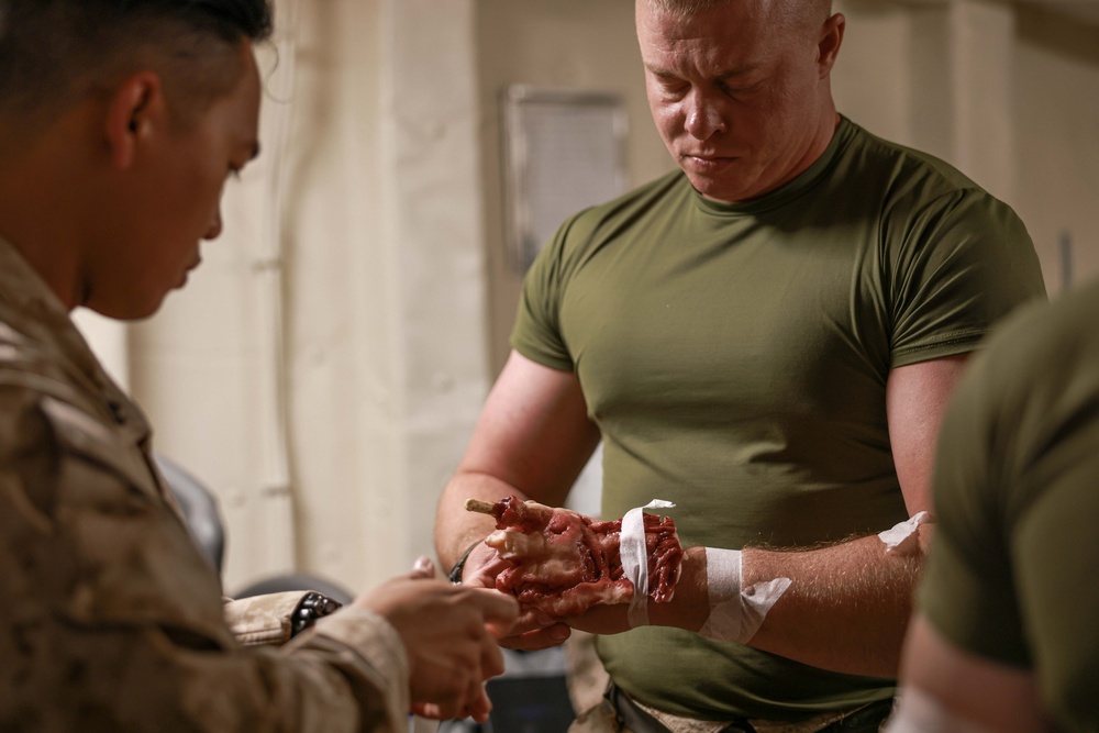 15th MEU, USS Somerset Mass Casualty Exercise