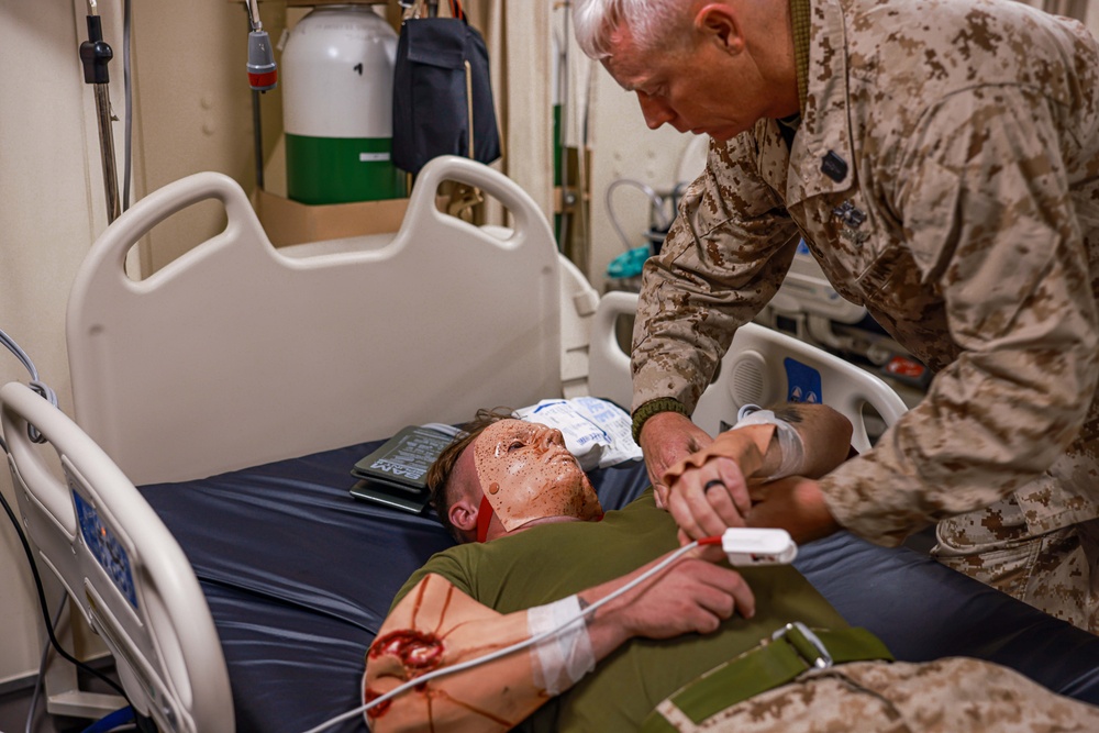15th MEU, USS Somerset Mass Casualty Exercise