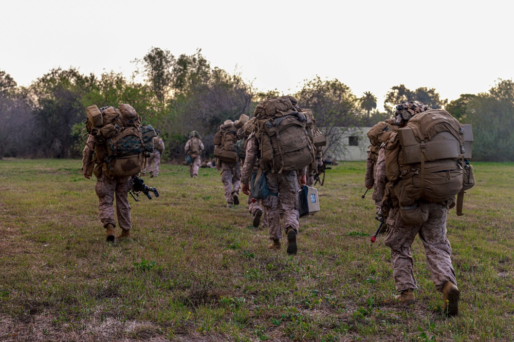 BLT 1/5 Conducts Ship-to-shore Airfield Seizure Mission