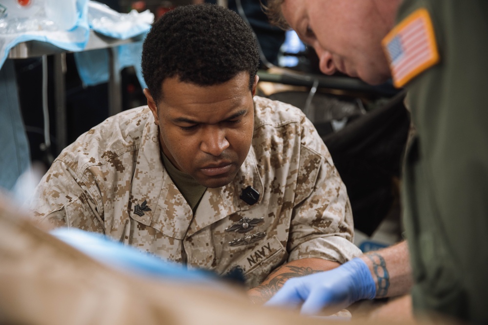 15th MEU, USS Boxer Conduct Mass Casualty Exercise