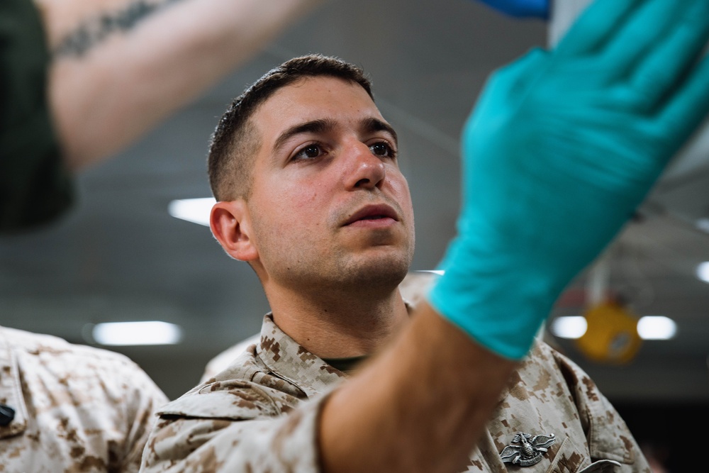 15th MEU, USS Boxer Conduct Mass Casualty Exercise