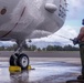 Sailors Wash a P-8A Poseidon after Extraction from Kaneohe Bay