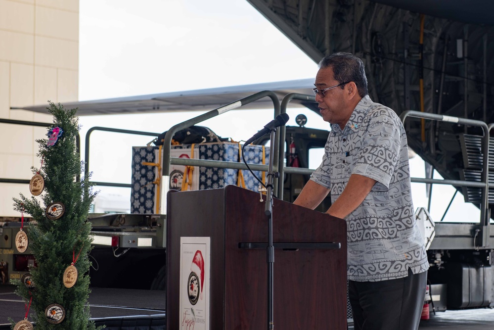 AAFB Holds Push Ceremony for 72nd Annual Operation Christmas Drop