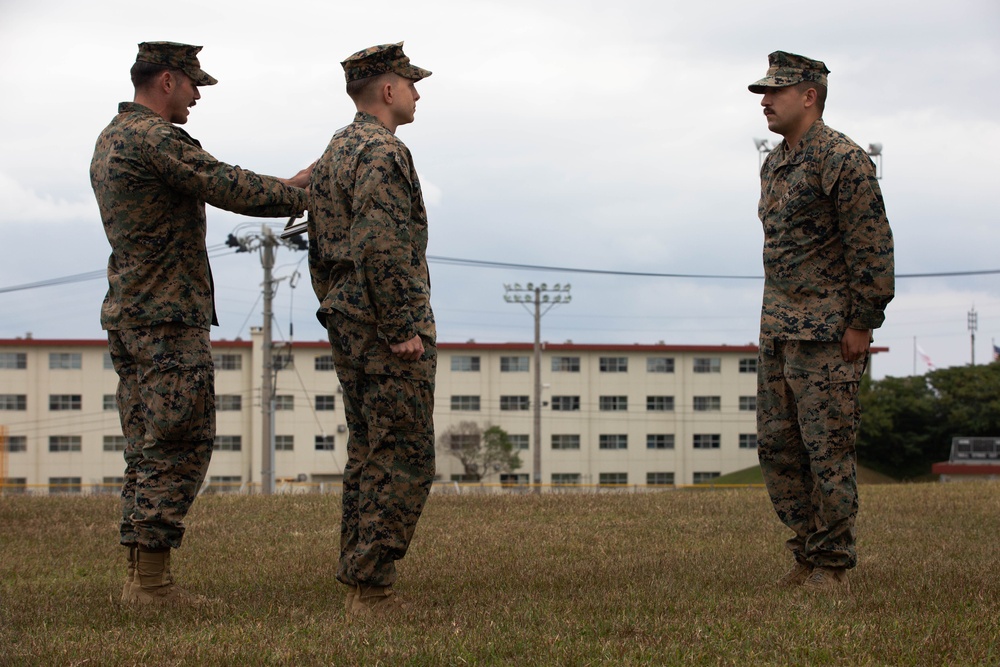 GySgt Joshua Barnes Promotion