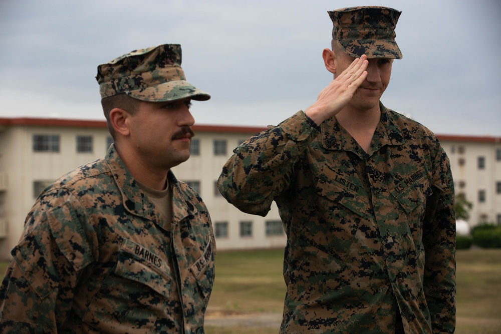 GySgt Joshua Barnes Promotion