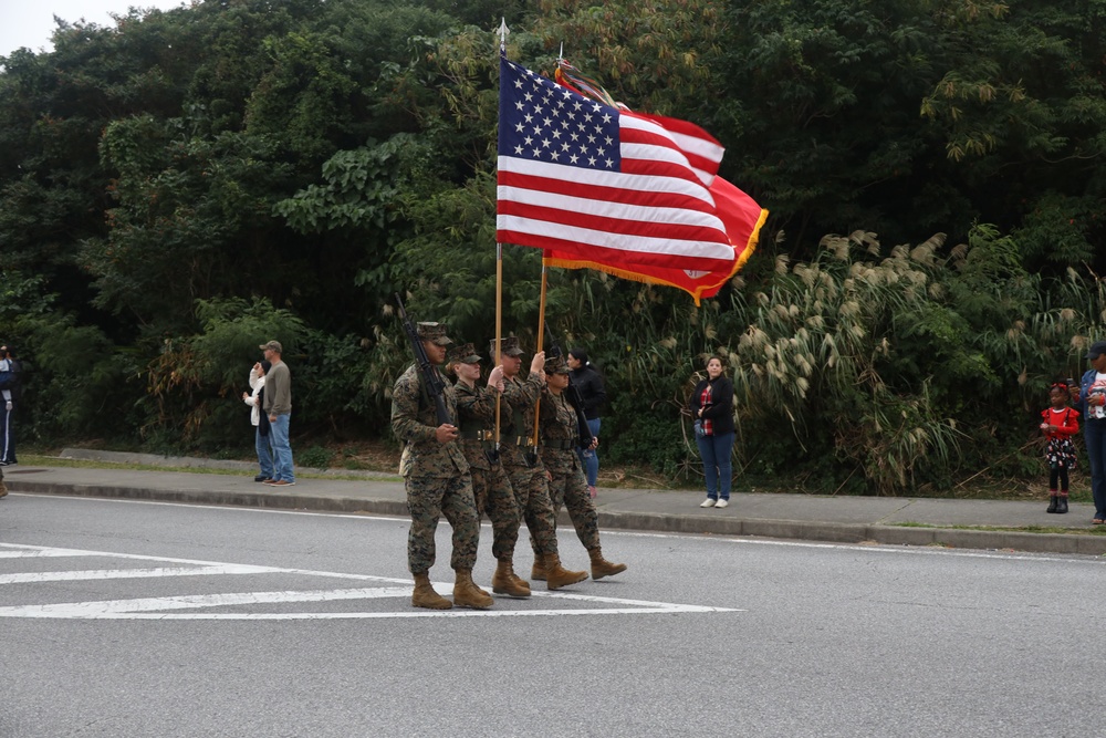 Camp Kinser Holiday Parade and Ceremony