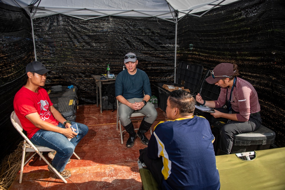 DPAA medically assists and provides outreach to Laos 2023