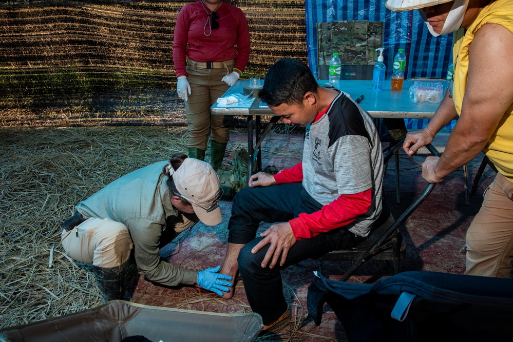 DPAA medically assists and provides outreach to Laos 2023