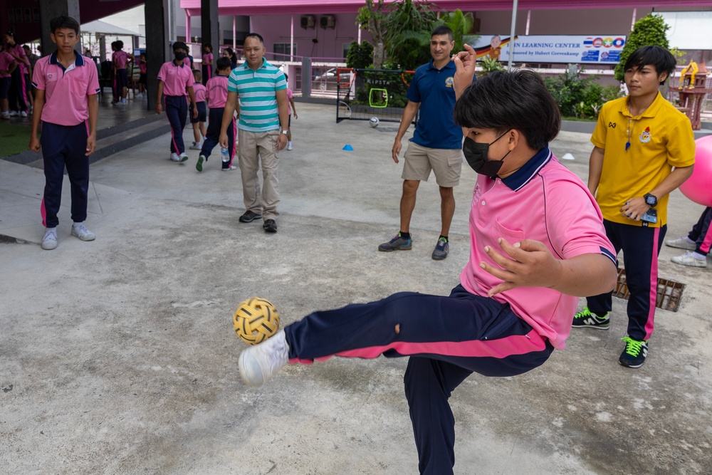 USS Miguel Keith Members Strengthen Bonds Through Community Engagement in Thailand