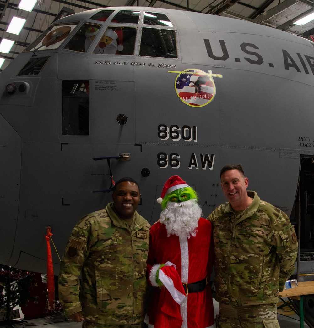 Rudolph the Red-Nosed Herc brings holiday cheer to KMC members