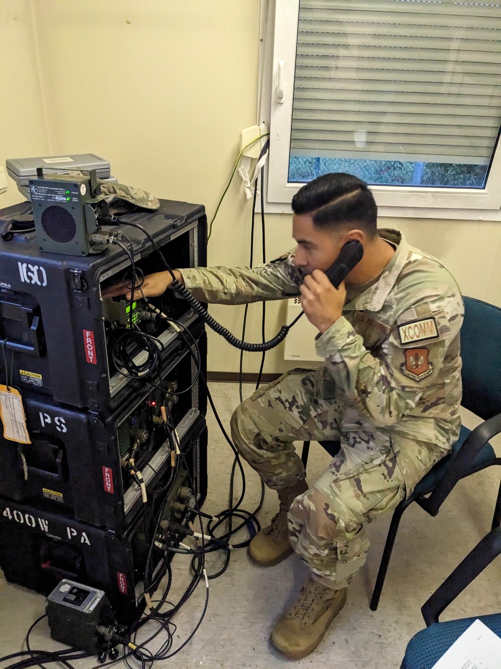 1st Combat Comm, First in Europe: 1st CBCS team places first in multinational HF radio contest