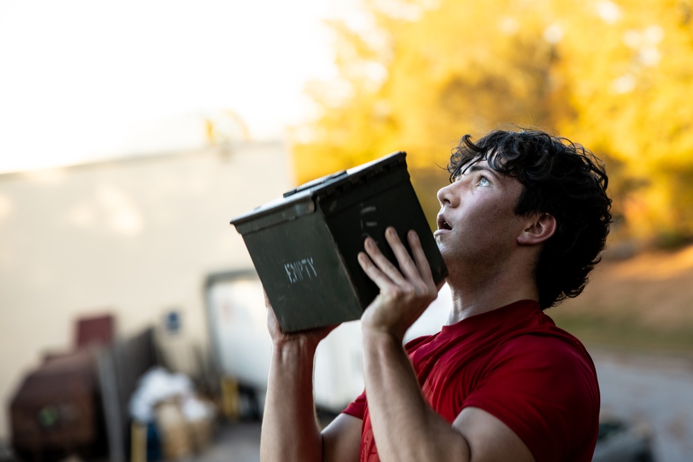 Poolees Train to Become Marines at Recruiting Substation Cary