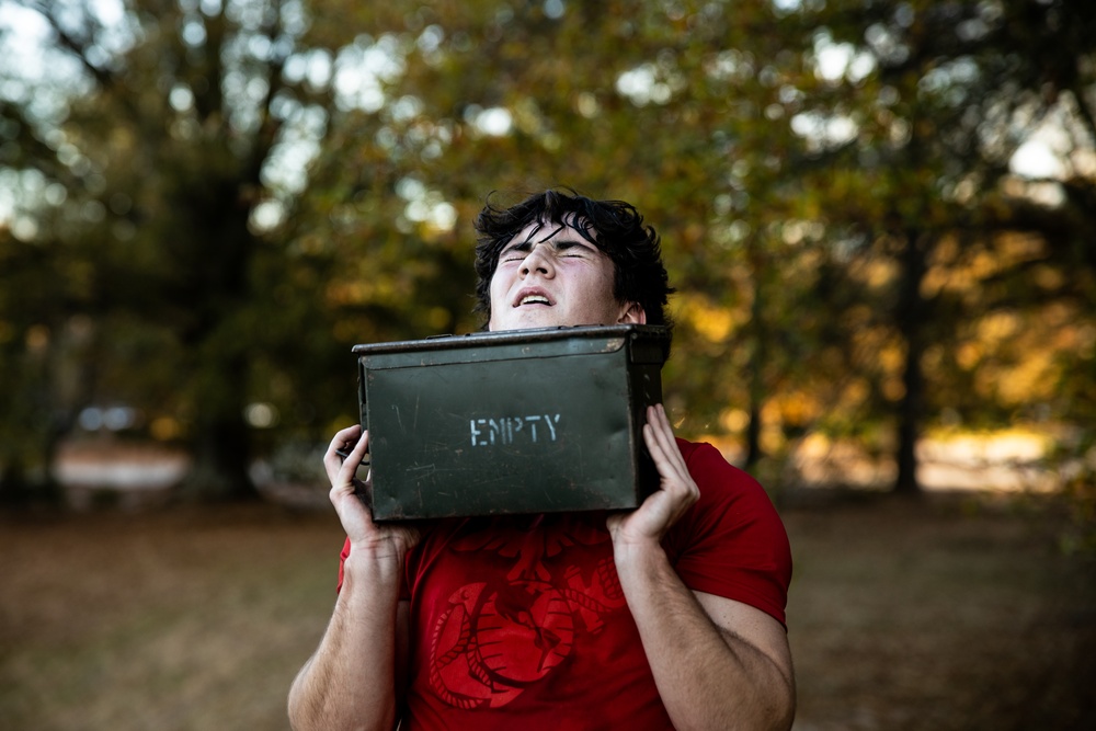 Poolees Train to Become Marines at Recruiting Substation Cary