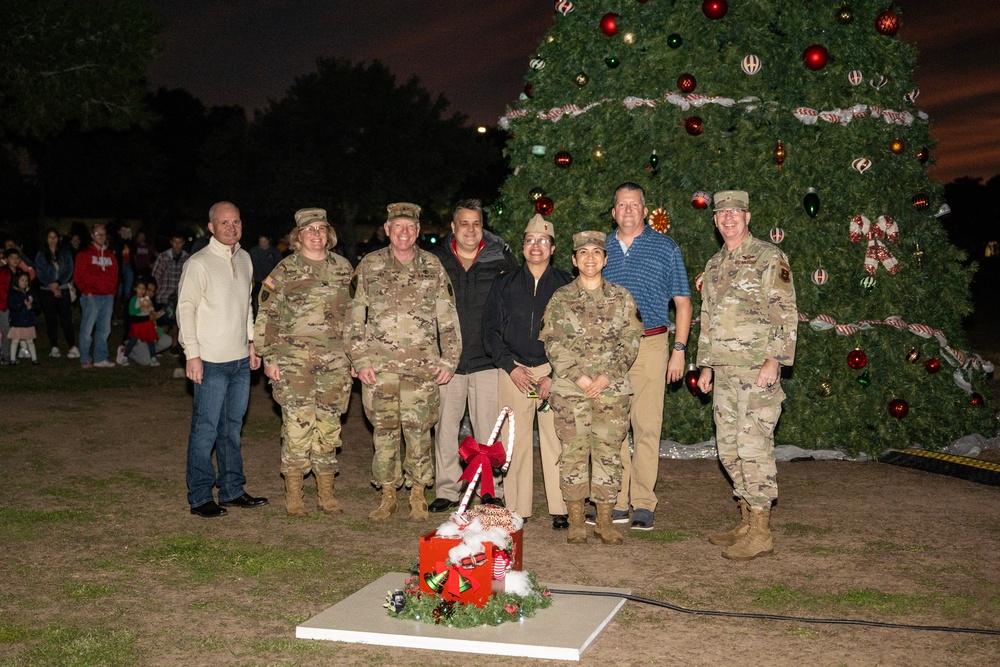 JBSA-Fort Sam Houston 2023 Holiday Tree lighting