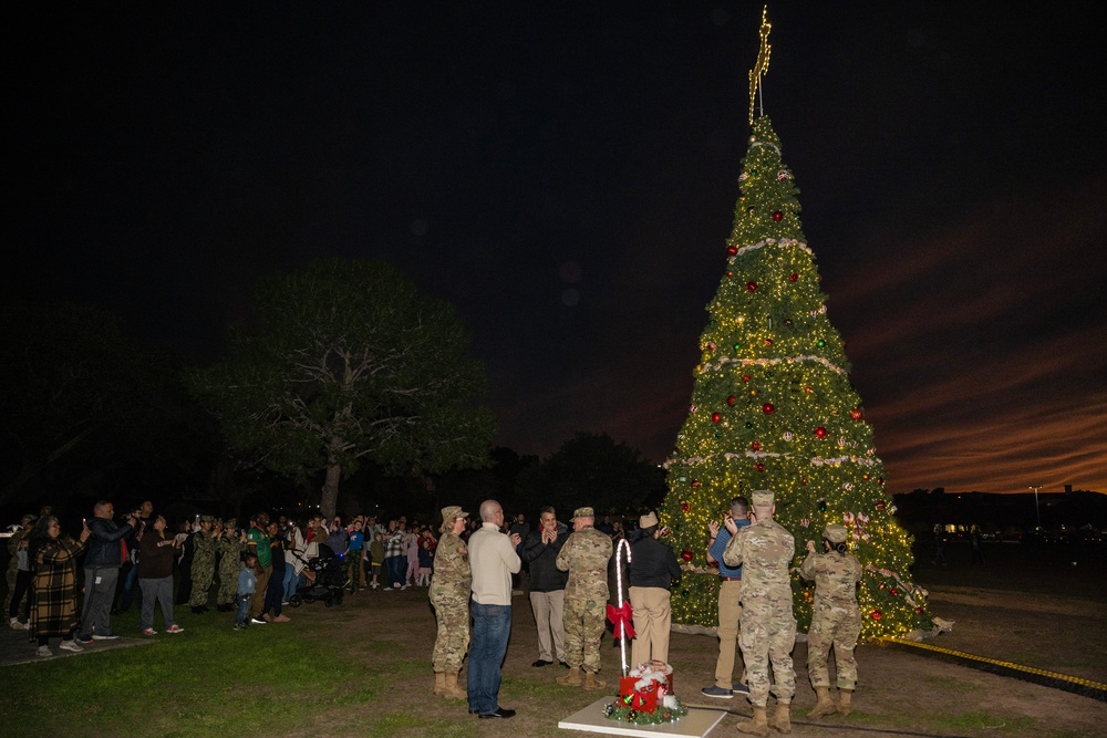 JBSA-Fort Sam Houston 2023 Holiday Tree lighting