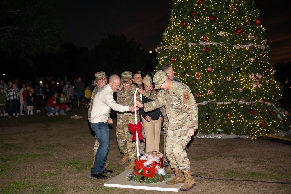 JBSA-Fort Sam Houston 2023 Holiday Tree lighting