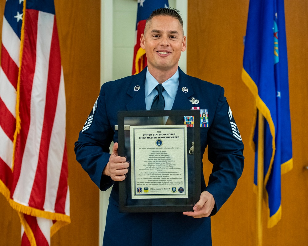Hancock promoted to Chief