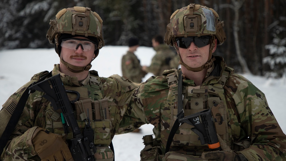 Iron Soldiers Participate in the Norwegian Ruck March in Germany