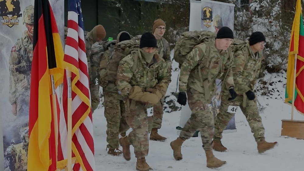 Iron Soldiers Participate in the Norwegian Ruck March in Germany