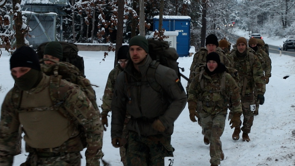 Iron Soldiers Participate in the Norwegian Ruck March in Germany