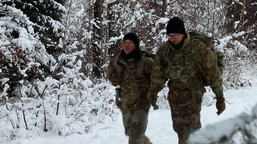 Iron Soldiers Participate in the Norwegian Ruck March in Germany