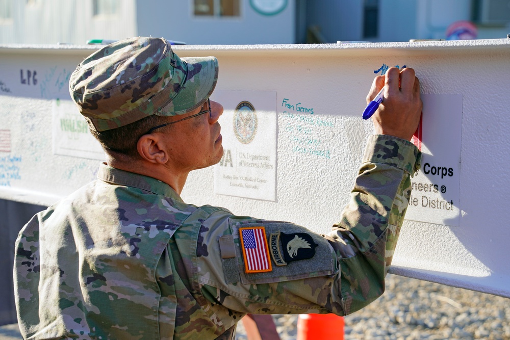 Louisville VA Medical Center reaches “Topping Out” milestone