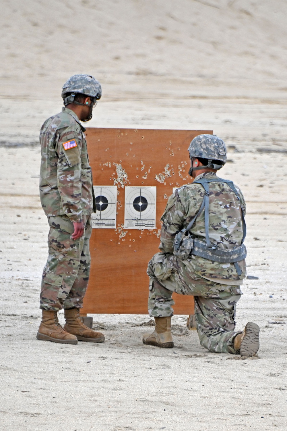 Fort Dix – RANGE 20 439th Multi-functional Medical Battalion. Zero and Grouping. December 1st, 2023