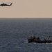 Recon Marines launch from USS Harpers Ferry for VBSS
