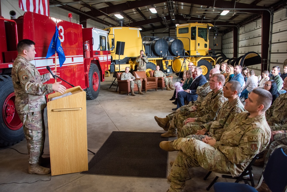 171st Civil Engineer Change of Command