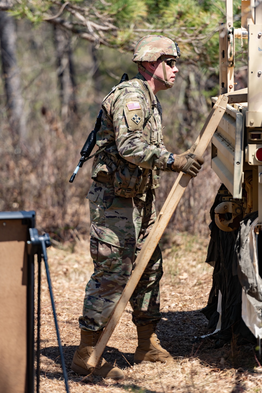 Expert Field Medical Badge at Fort McCoy