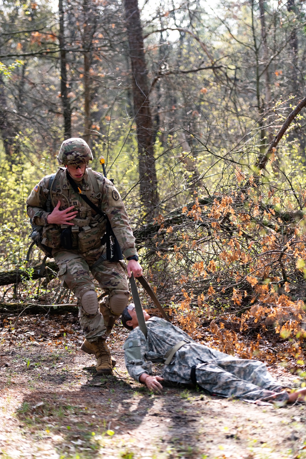 Expert Field Medical Badge at Fort McCoy