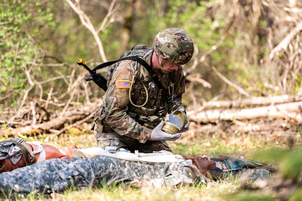 Expert Field Medical Badge at Fort McCoy