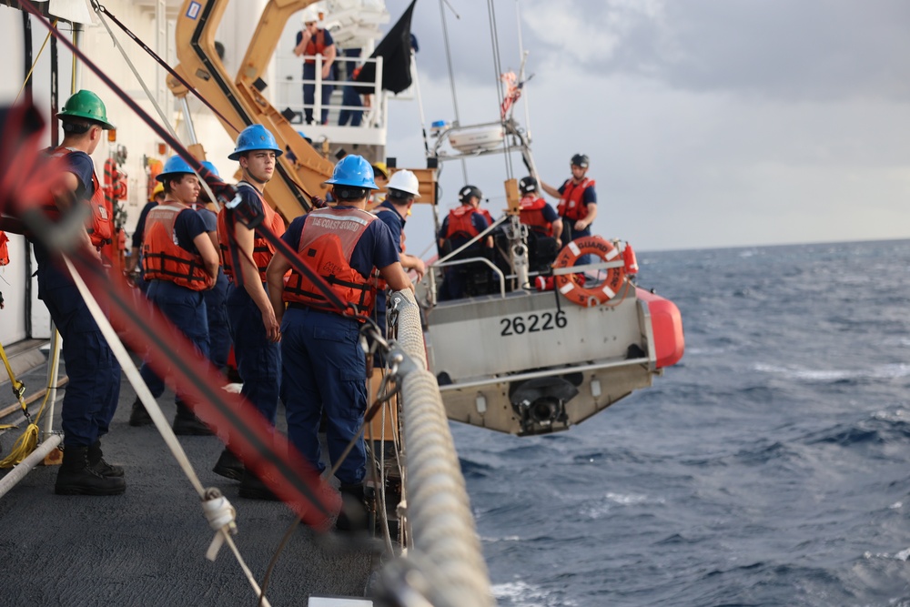 U.S. Coast Guard Cutter Tahoma and crew return to homeport following 65-day patrol in the Florida Straits